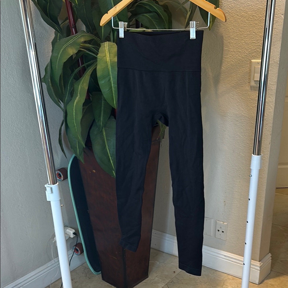 Black High-Waisted Leggings